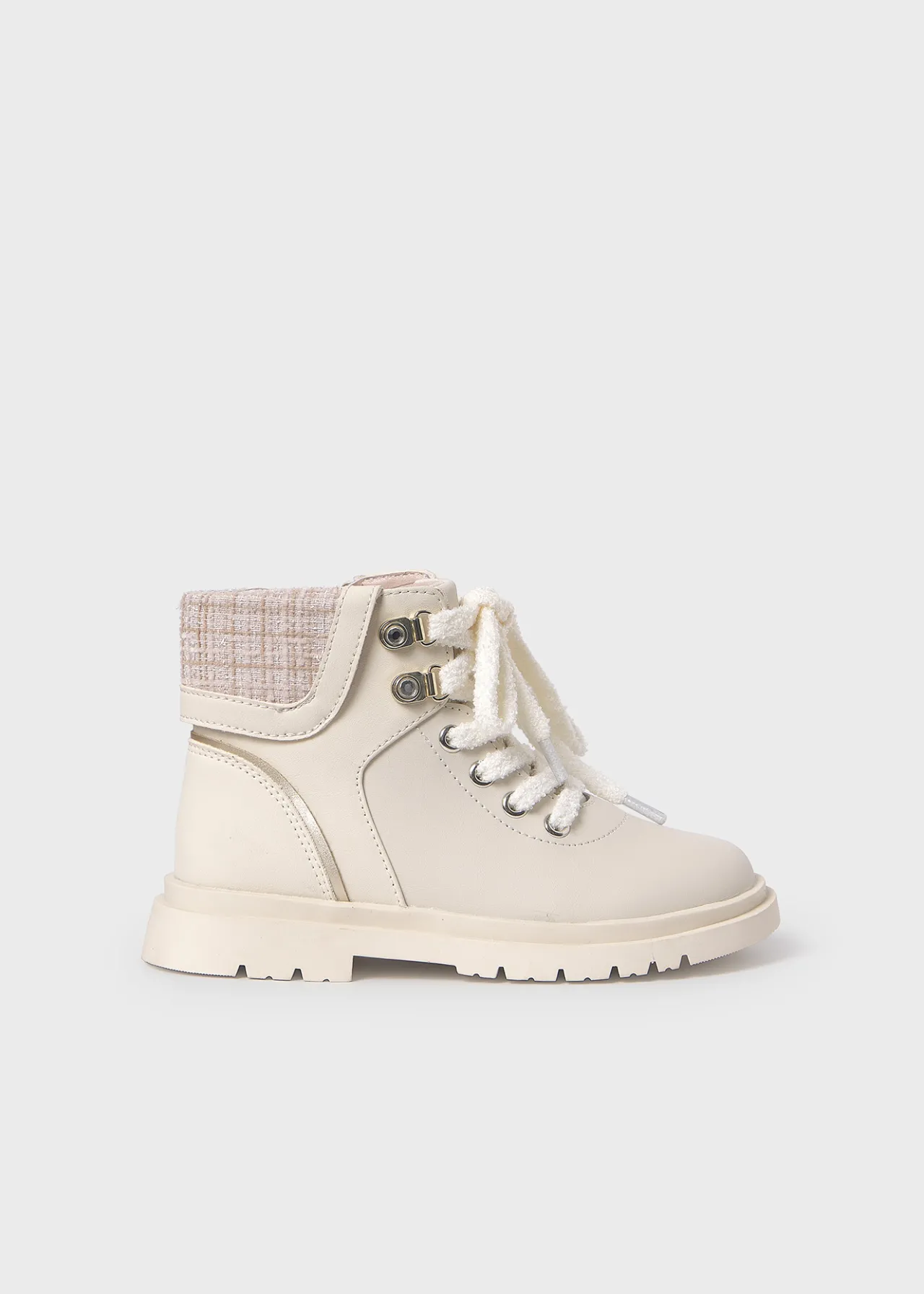 Mayoral Girl Leather Biker Boots