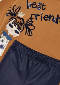 Mayoral Girl Leggings and Sweatshirt Set