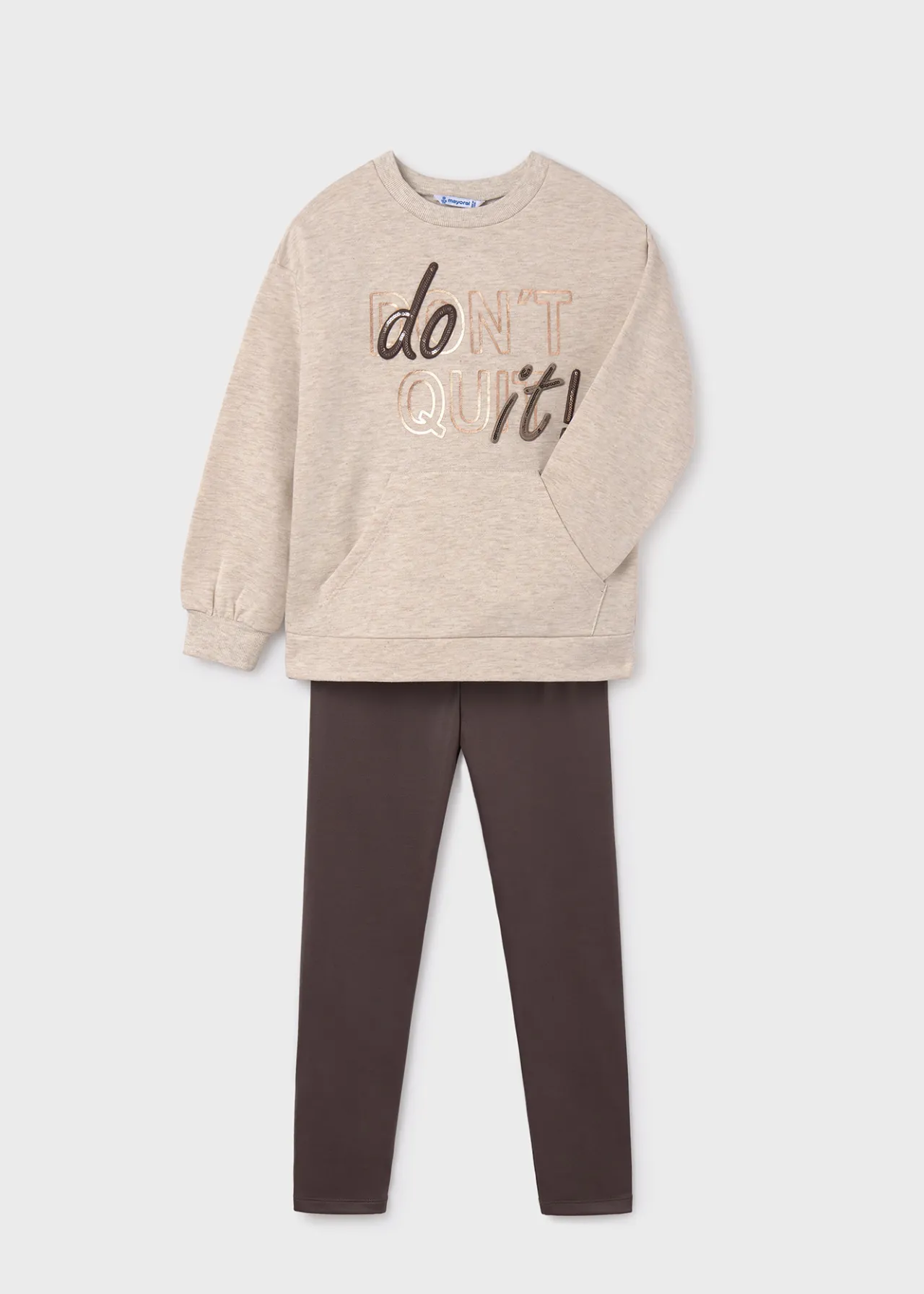 Mayoral Girl Leggings and Sweatshirt Set