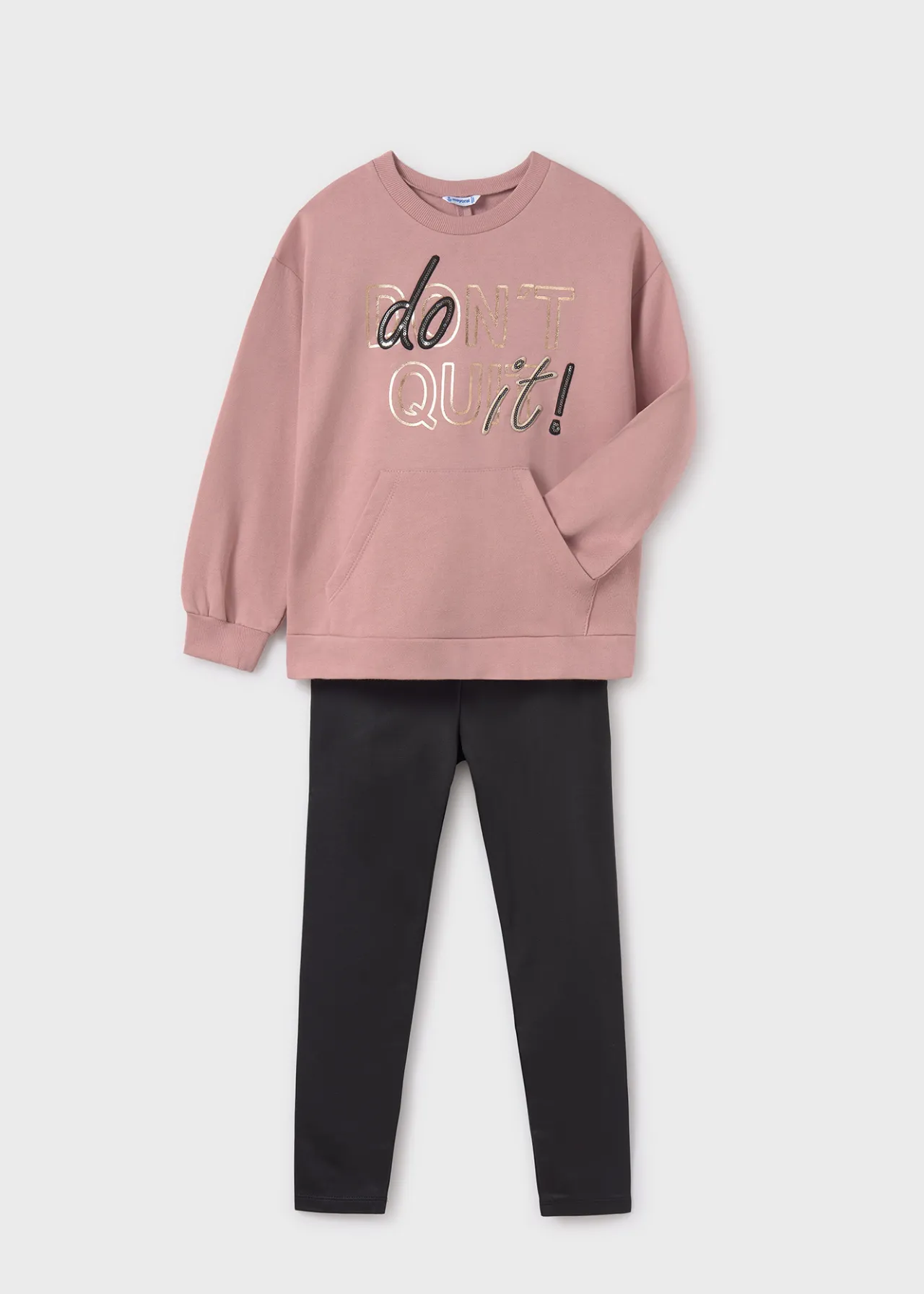 Mayoral Girl Leggings and Sweatshirt Set