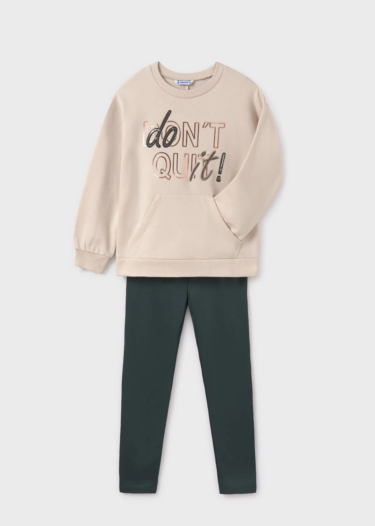 Mayoral Girl Leggings and Sweatshirt Set