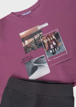 Mayoral Girl Leggings and Sweatshirt Set
