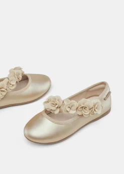 Mayoral Girl Metallic Mary Janes