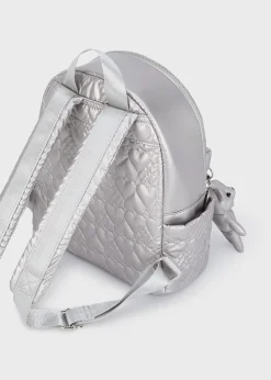 Mayoral Girl Metallic Padded Backpack
