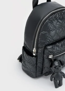 Mayoral Girl Metallic Padded Backpack