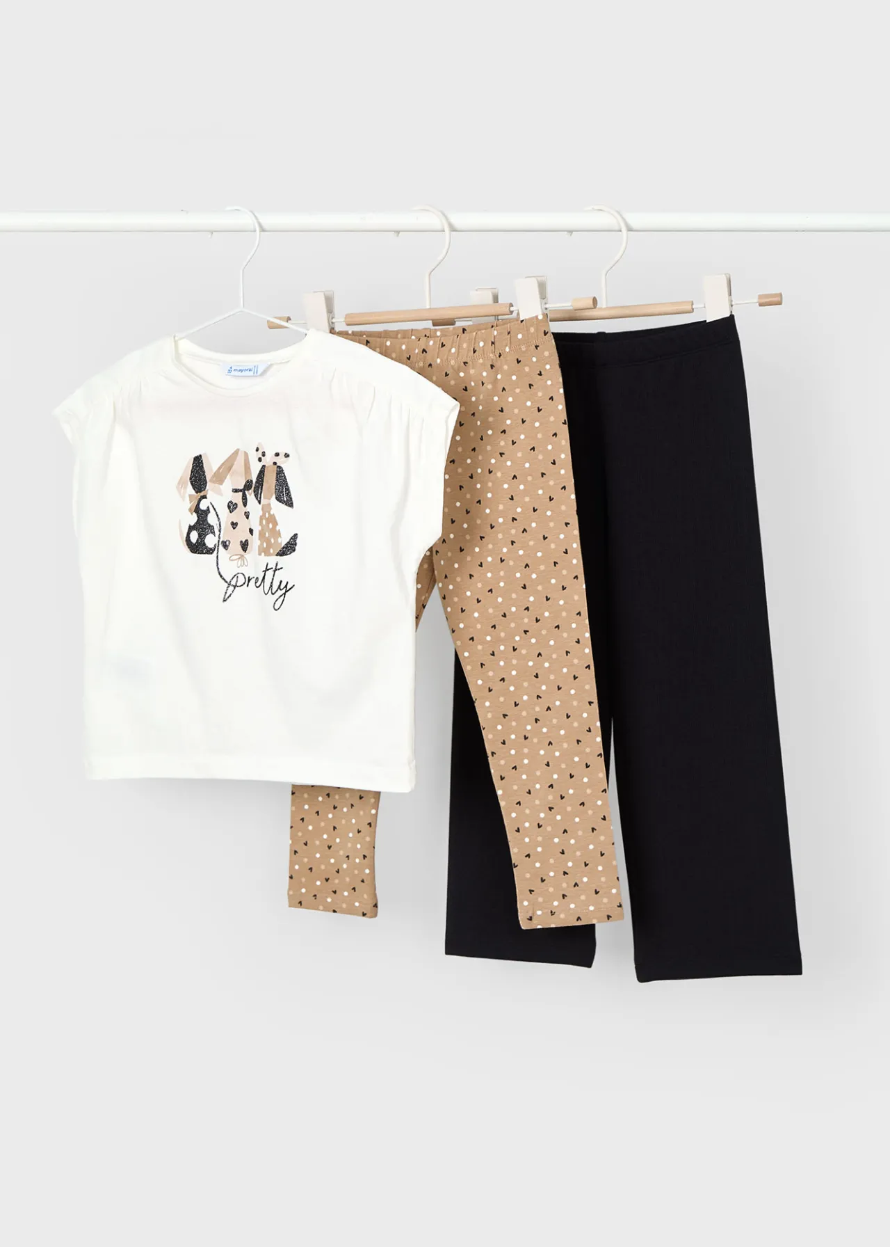 Mayoral Girl 3-Piece Dog Set