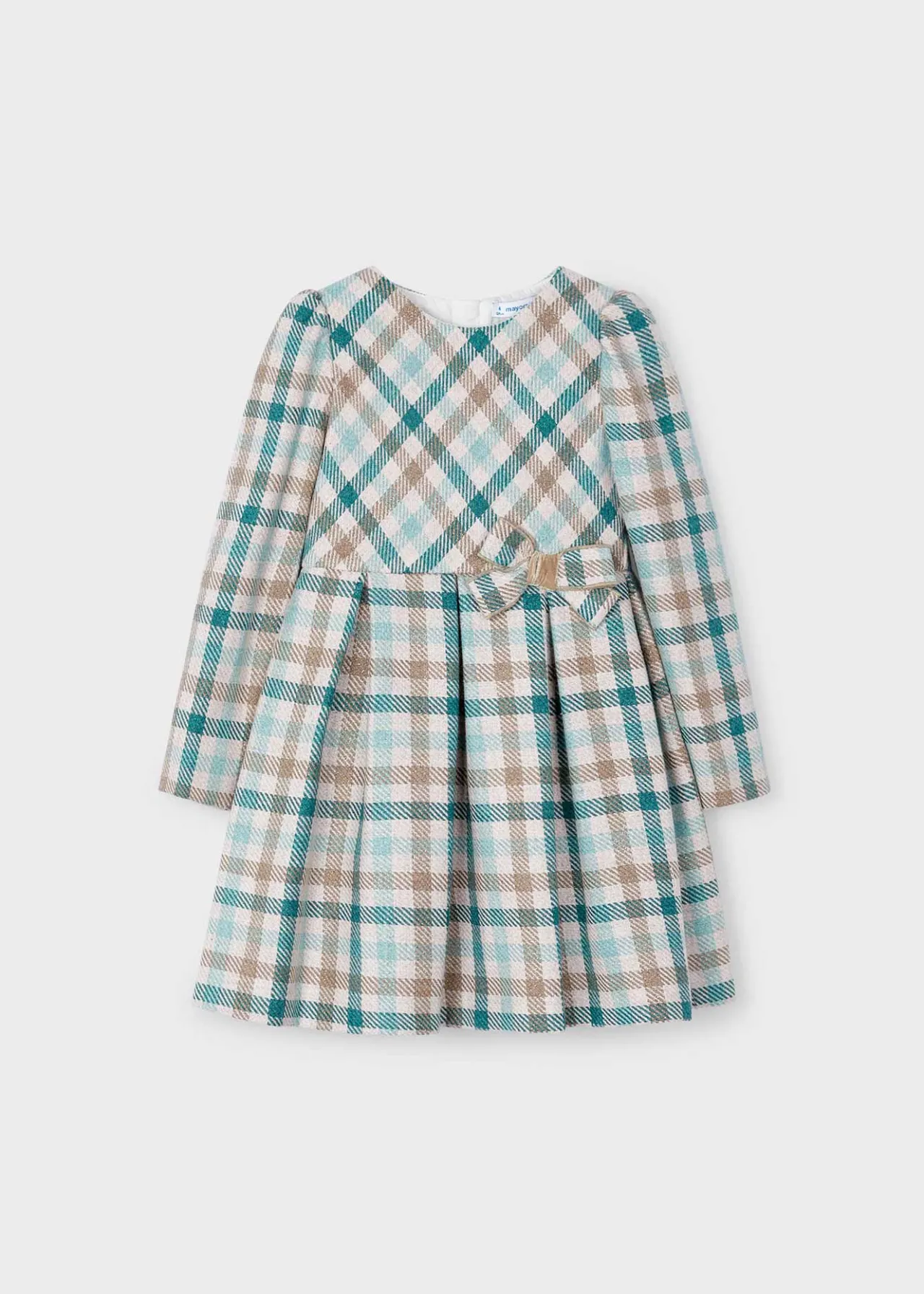 Mayoral Girl Plaid Dress