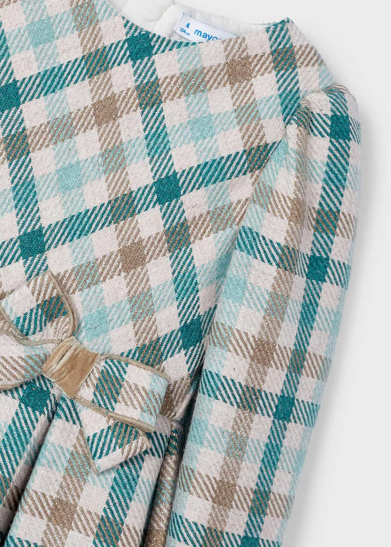 Mayoral Girl Plaid Dress