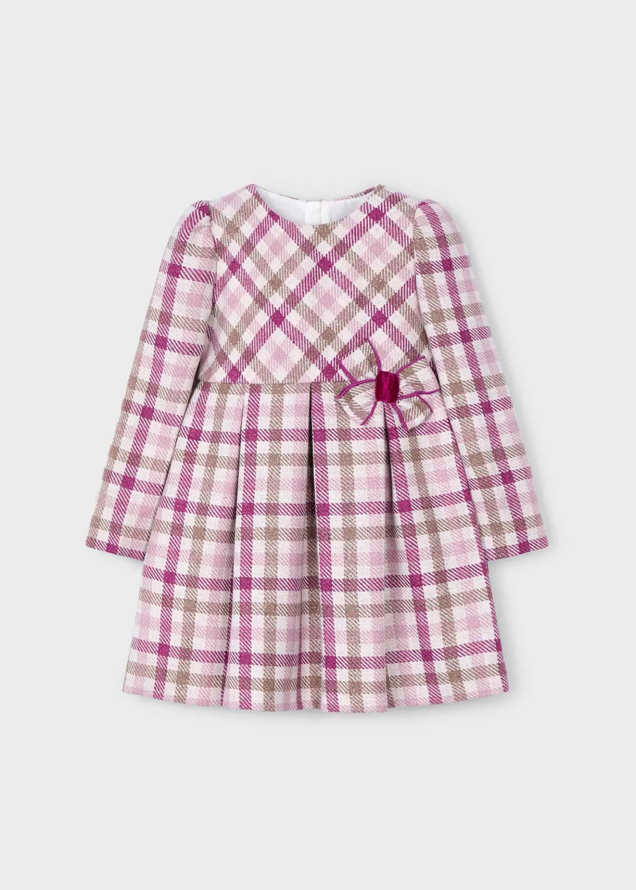 Mayoral Girl Plaid Dress