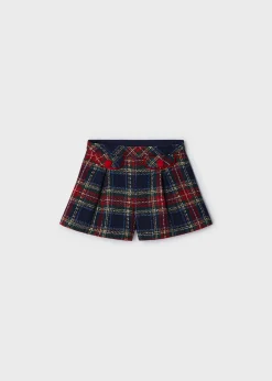 Mayoral Girl Plaid Shorts