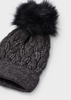 Mayoral Girl Pom Pom Hat