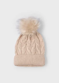 Mayoral Girl Pom Pom Hat