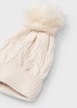 Mayoral Girl Pom Pom Hat