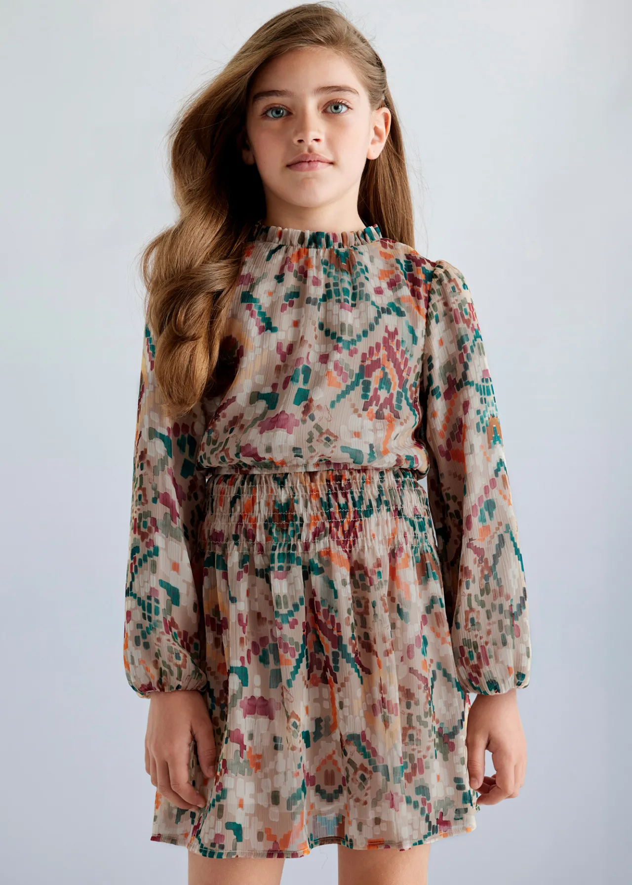 Mayoral Girl Print Dress