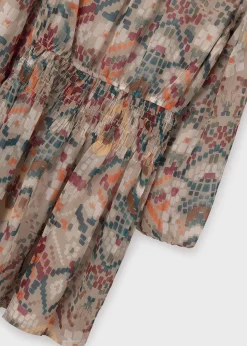 Mayoral Girl Print Dress