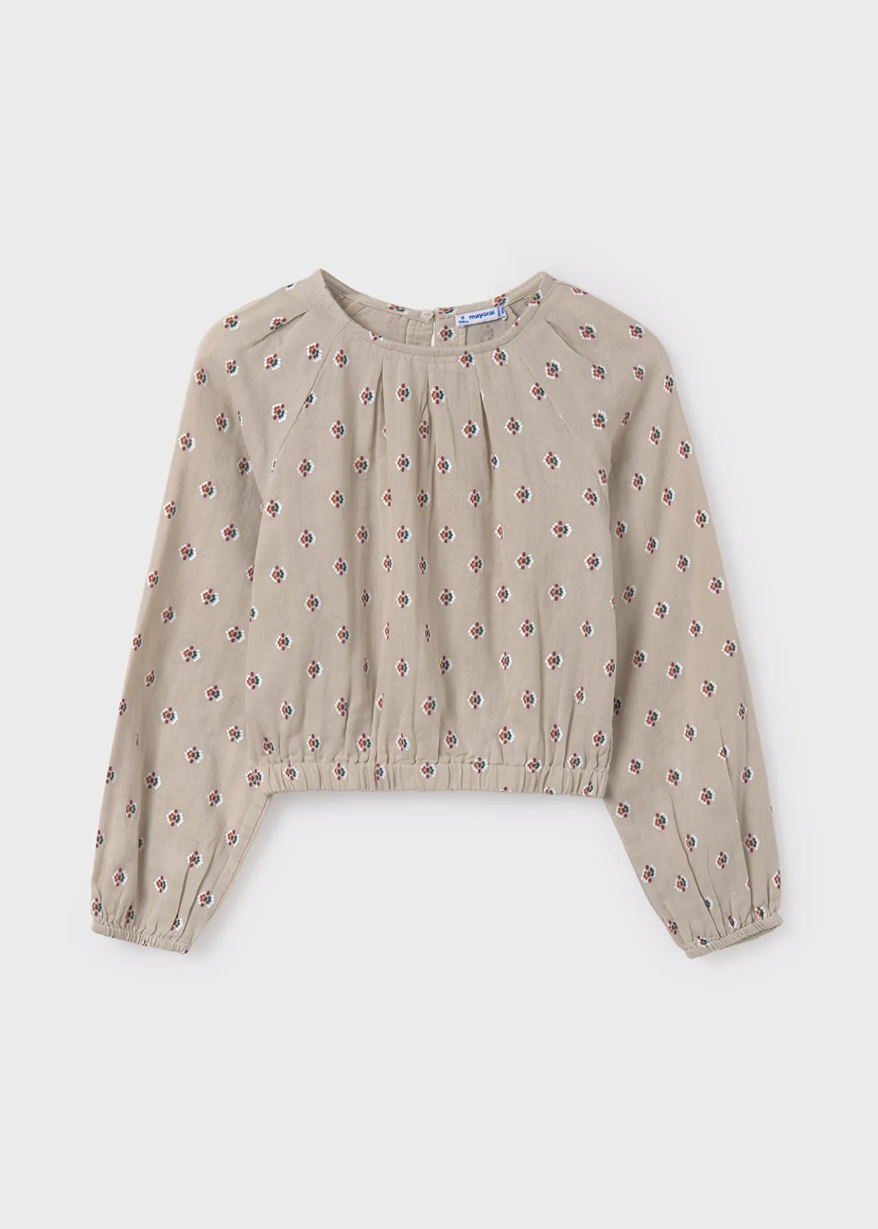 Mayoral Girl Print Shirt