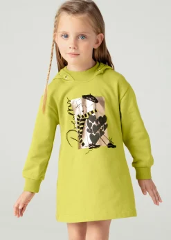 Mayoral Girl Print Sweatshirt Dress