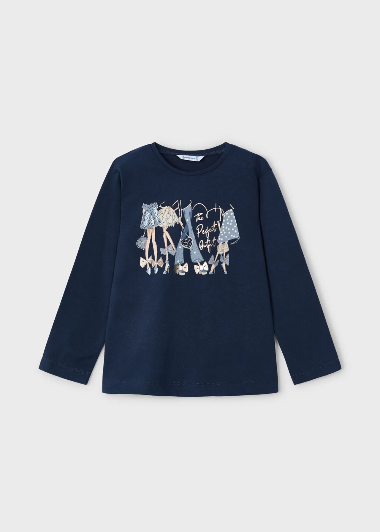 Mayoral Girl Print T-Shirt