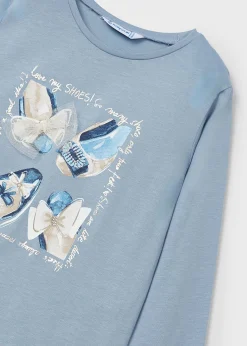 Mayoral Girl Print T-Shirt