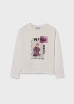 Mayoral Girl Print T-Shirt