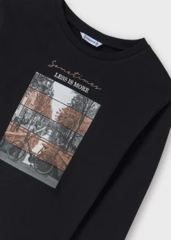 Mayoral Girl Print T-Shirt