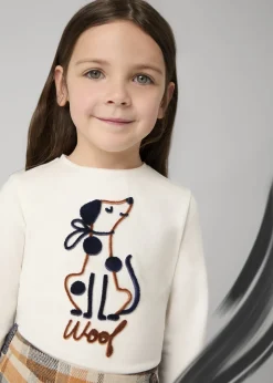 Mayoral Girl Puppy T-Shirt