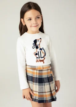 Mayoral Girl Puppy T-Shirt