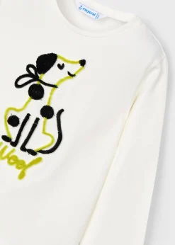 Mayoral Girl Puppy T-Shirt
