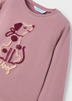 Mayoral Girl Puppy T-Shirt