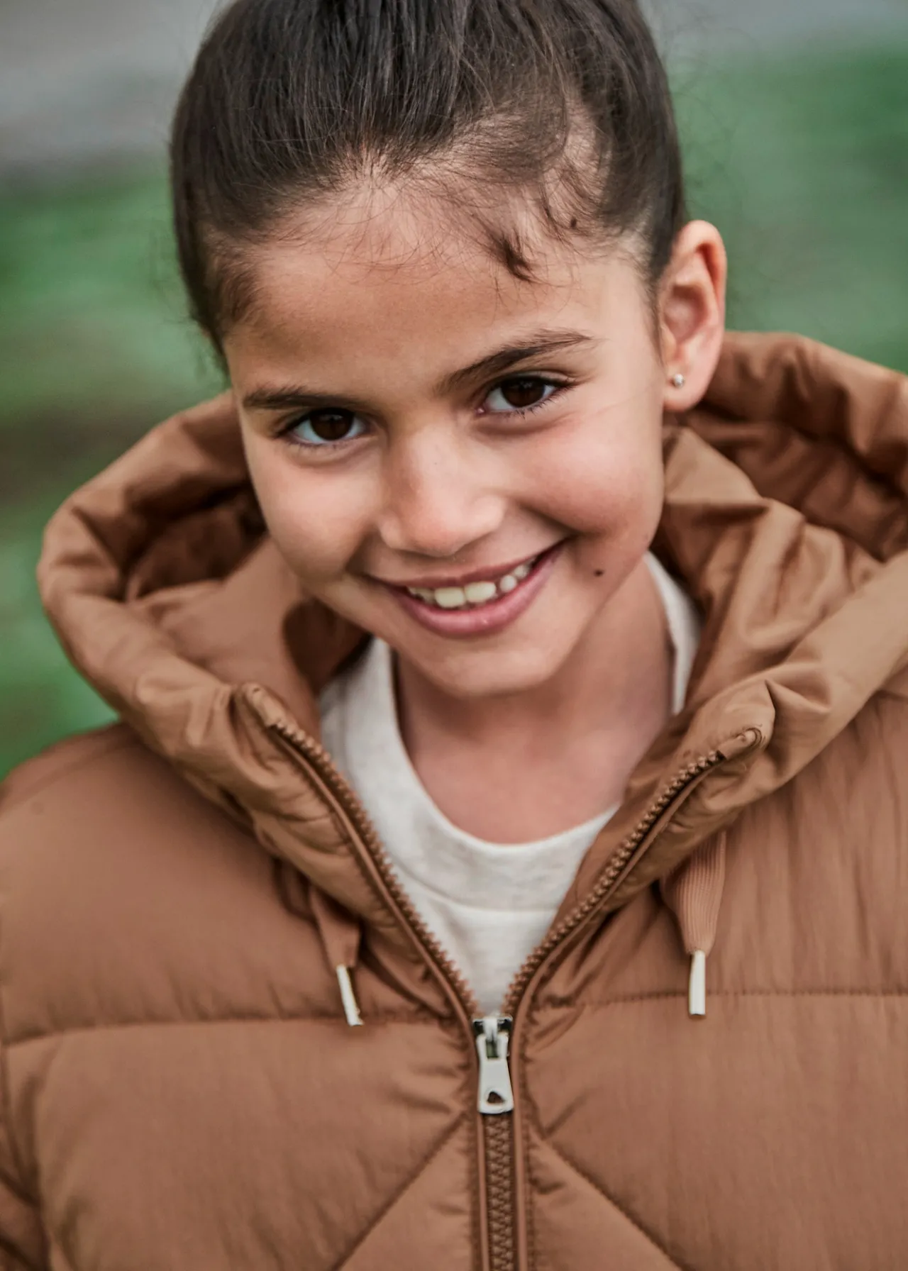 Mayoral Girl Quilted Coat