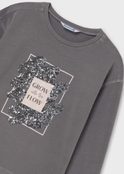Mayoral Girl Relaxed Shoulder T-Shirt
