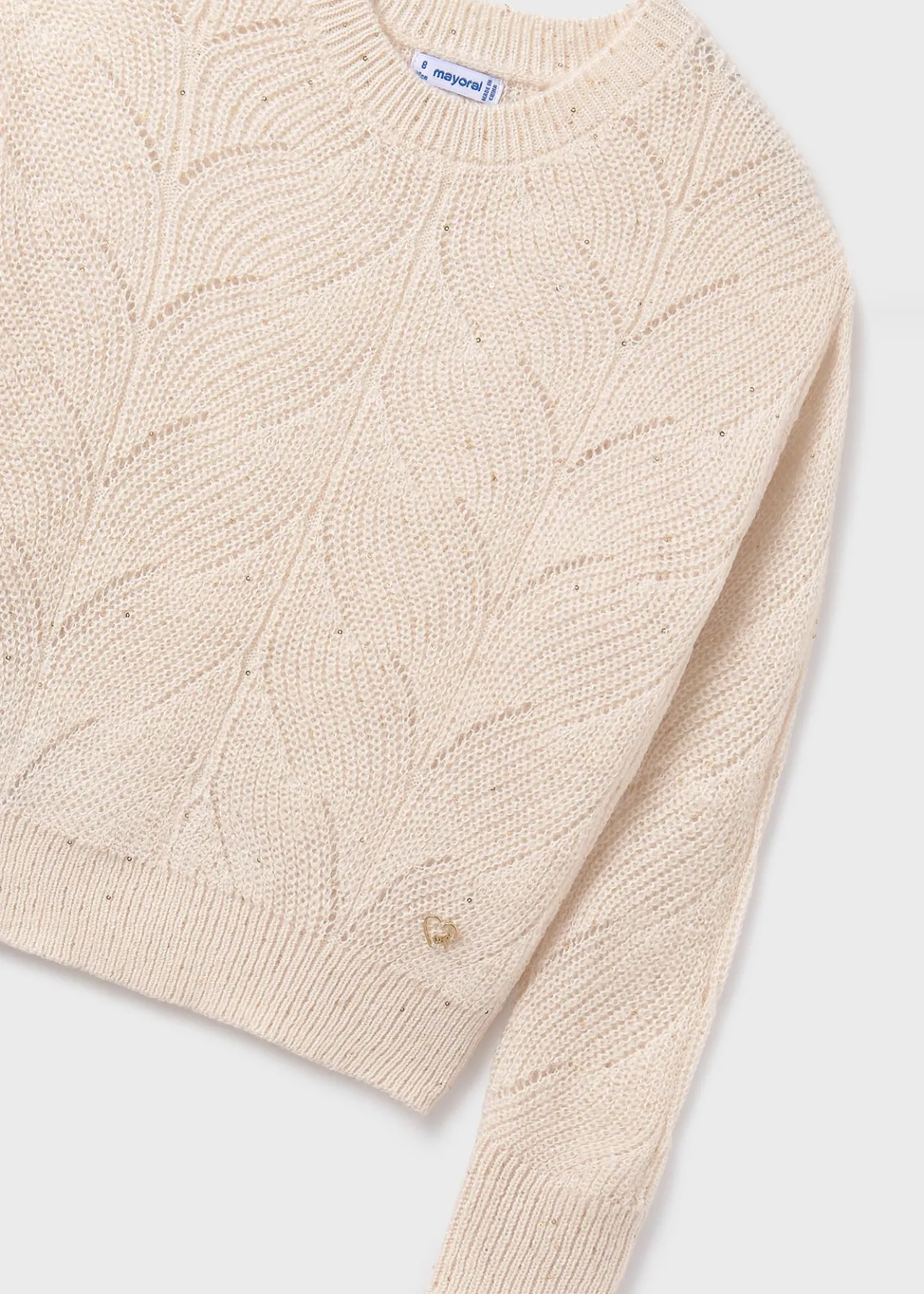 Mayoral Girl Sequin Sweater