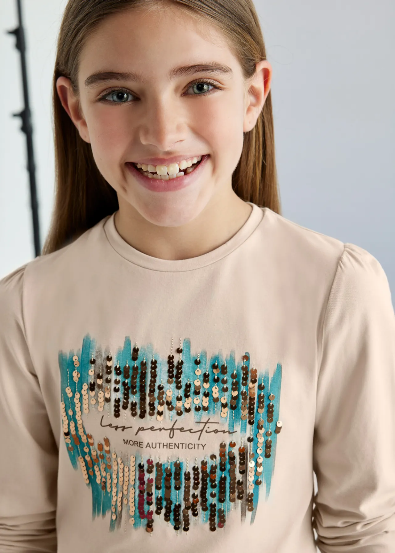 Mayoral Girl Sequin T-Shirt