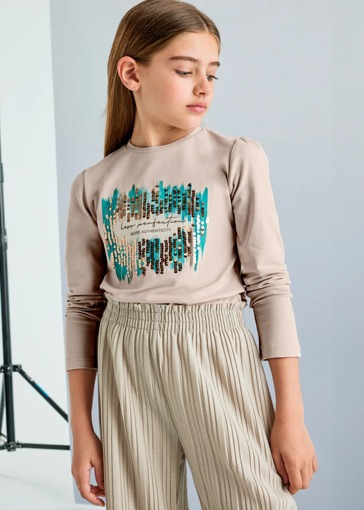 Mayoral Girl Sequin T-Shirt