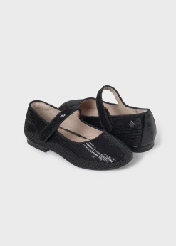 Mayoral Girl Sequined Mary Janes