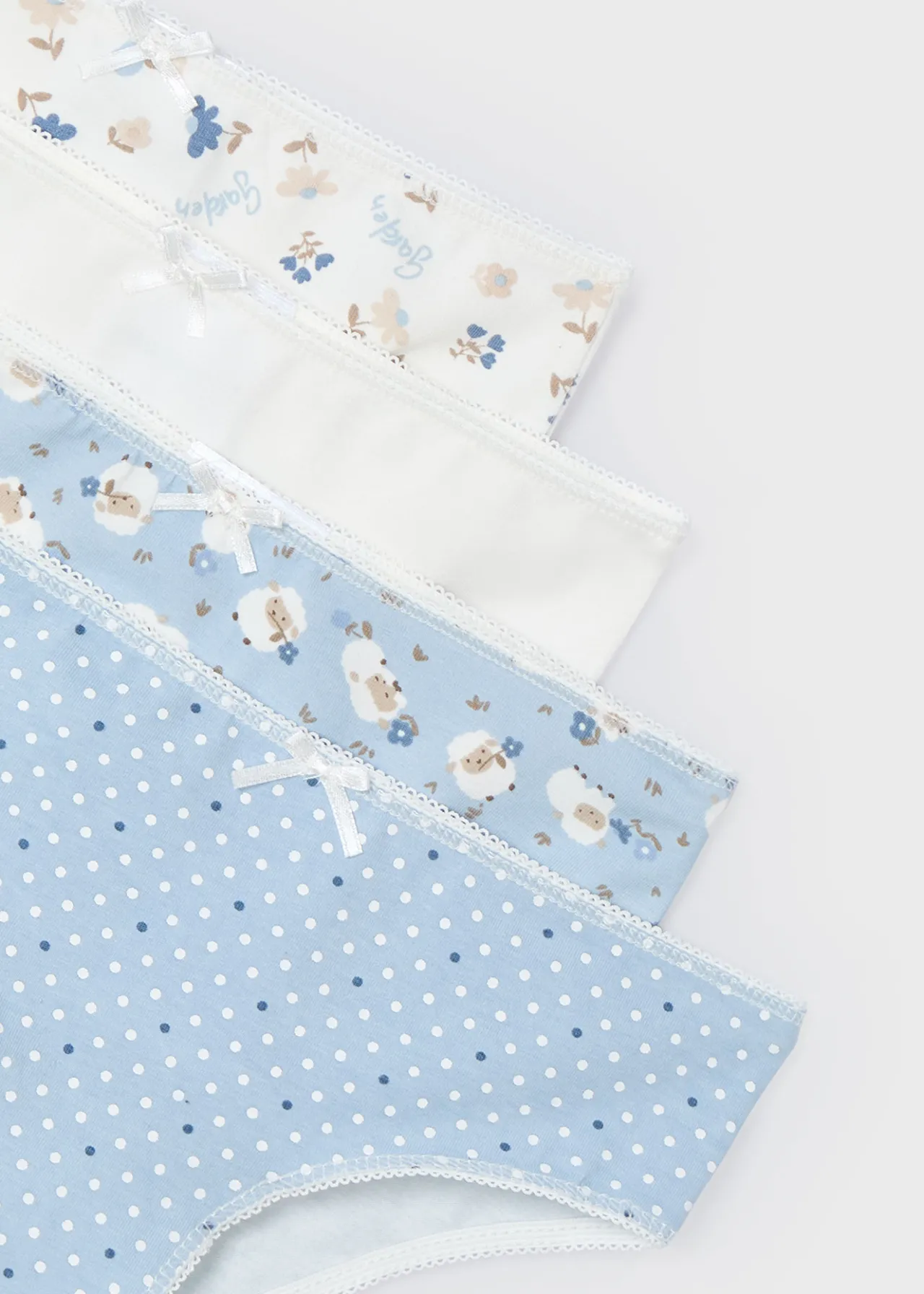 Mayoral Girl Set of 4 Briefs