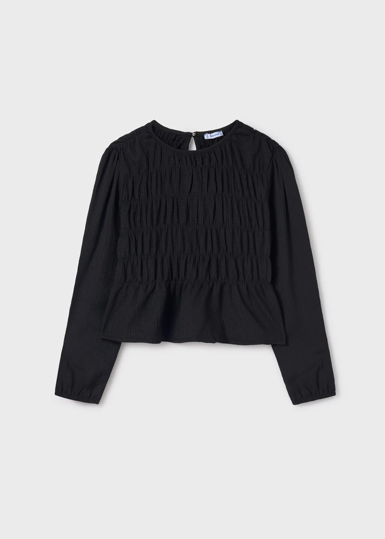 Mayoral Girl Shirred Blouse