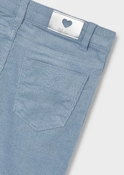 Mayoral Girl Sparkly Corduroy Jeans