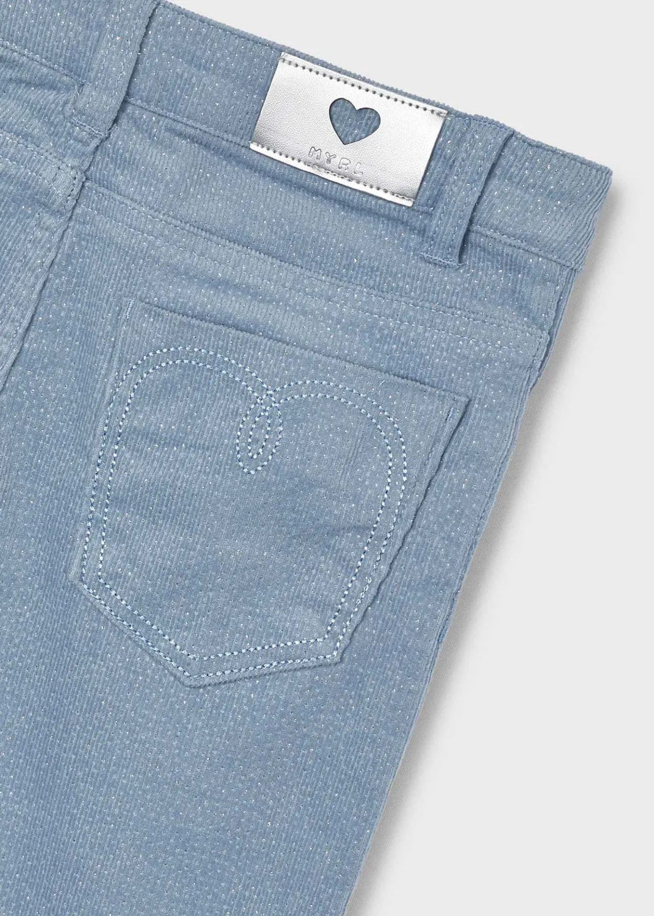 Mayoral Girl Sparkly Corduroy Jeans