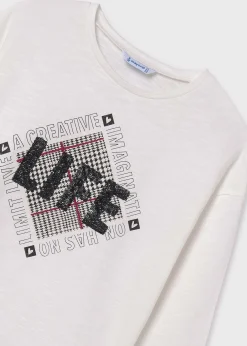 Mayoral Girl Strass Star T-Shirt