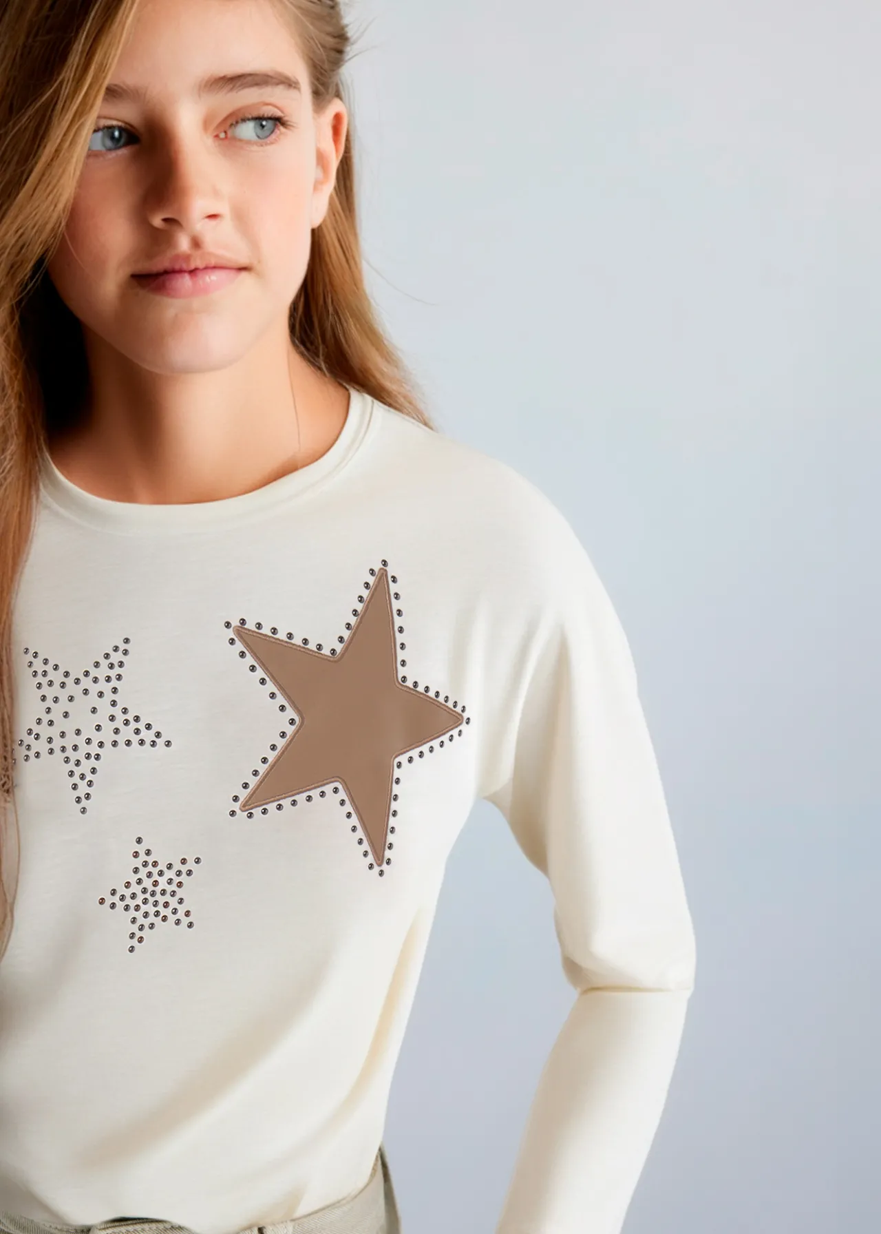 Mayoral Girl Strass Star T-Shirt