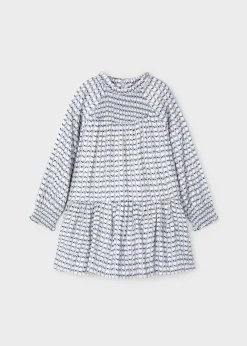 Mayoral Girl Striped Flowy Dress