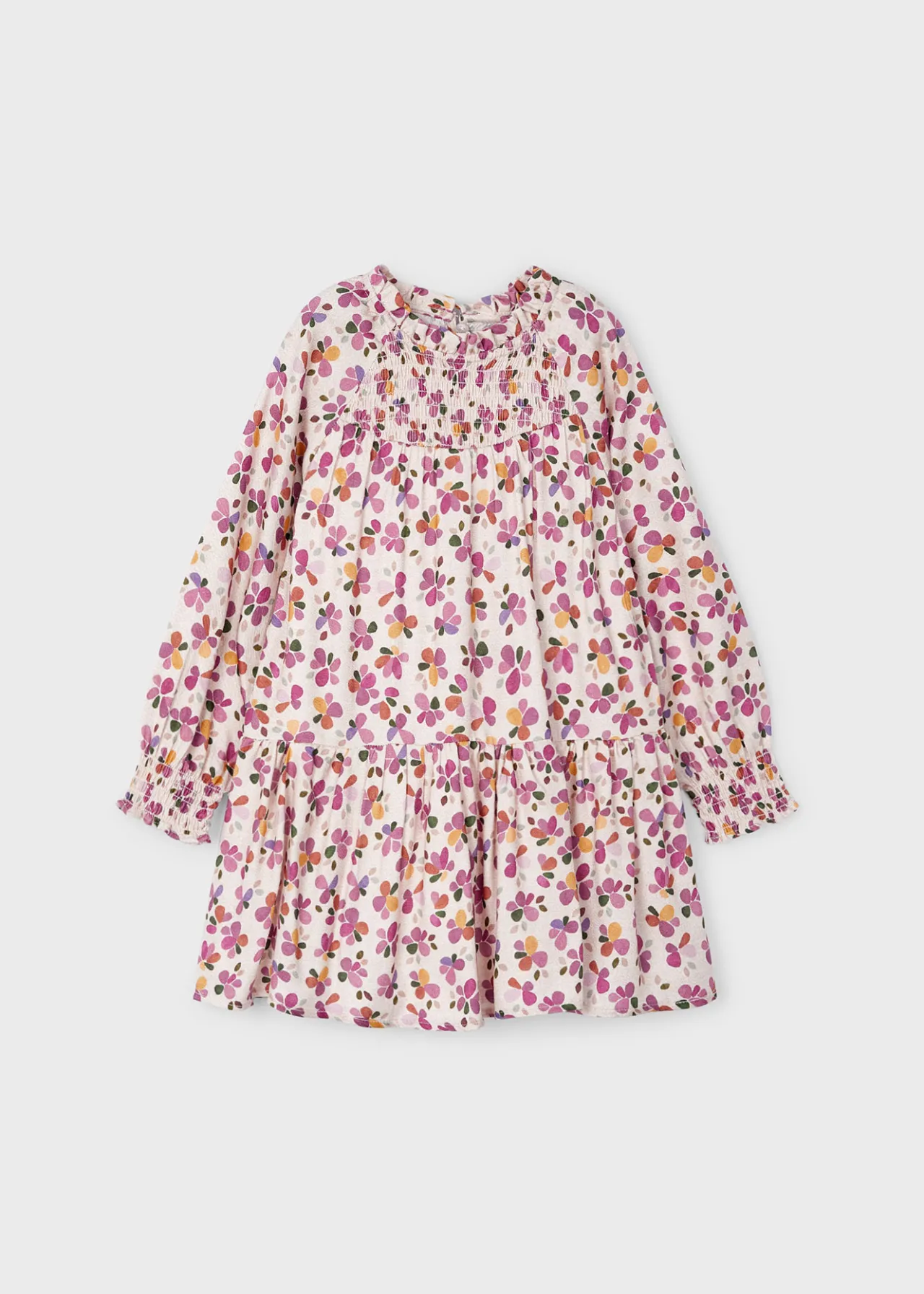 Mayoral Girl Striped Flowy Dress