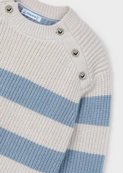 Mayoral Girl Striped Knit Dress