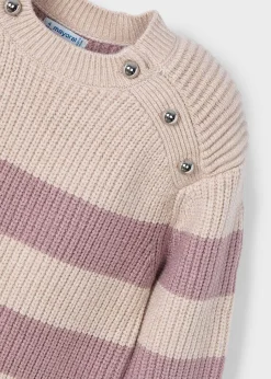 Mayoral Girl Striped Knit Dress