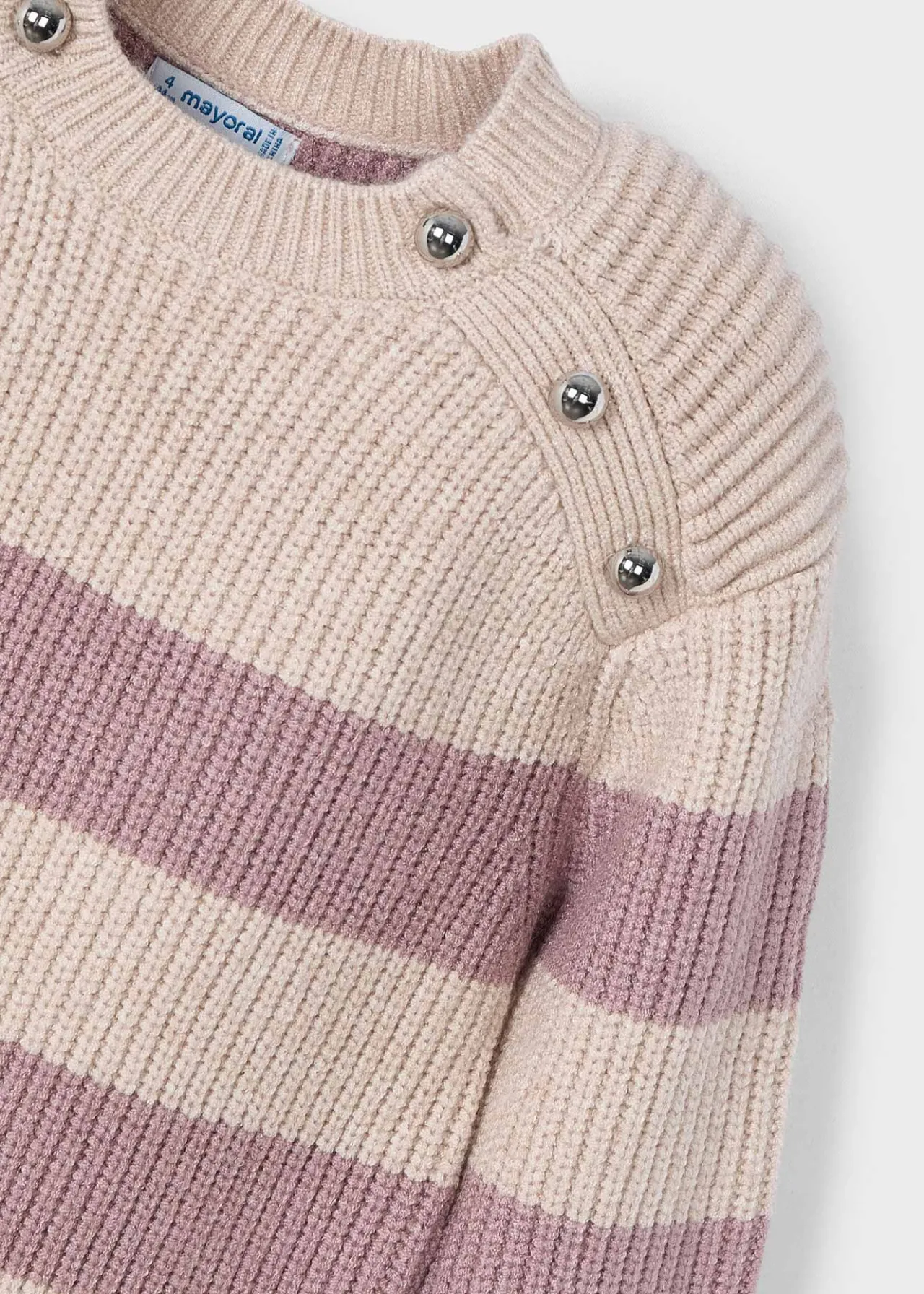 Mayoral Girl Striped Knit Dress