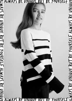 Mayoral Girl Striped Sweater