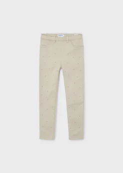 Mayoral Girl Studded Pants