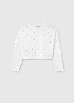 Mayoral Girl Studded T-Shirt