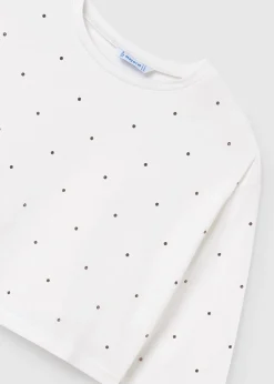Mayoral Girl Studded T-Shirt